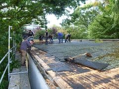 Dachsanierung August 2018