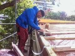 Dachsanierung August 2018