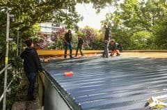 Dachsanierung August 2018