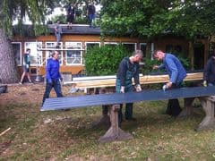 Dachsanierung August 2018